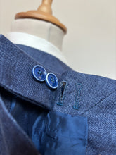 Charger l'image dans la galerie, Scapa costume bleu trois pièces 100% lin 48