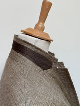 Lade das Bild in den Galerie-Viewer, Hugo Boss blazer marron beige en laine et lin Reda 52
