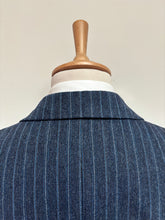 Charger l'image dans la galerie, Sportex by Dormeuil costume à rayures vintage trois pièces en pure laine M/48