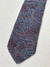 Load image into Gallery viewer, Lanvin Paris cravate en soie à motif paisley en soie Made in Italy