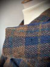 Charger l'image dans la galerie, Cyrillus Paris blazer tweed femme vintage à carreaux 44 Made in France