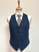 Charger l'image dans la galerie, Sportex by Dormeuil costume à rayures vintage trois pièces en pure laine M/48