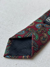 Charger l'image dans la galerie, Arnys Paris cravate vintage real madder Made in England