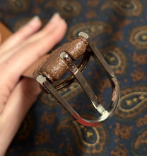 Afbeelding in Gallery-weergave laden, Brooks Brothers ceinture en cuir marron femme
