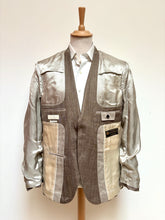 Lade das Bild in den Galerie-Viewer, Loro Piana Summertime blazer marron beige en laine lin et soie 52