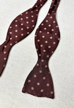 Charger l'image dans la galerie, Duo de noeuds papillon en soie vintage