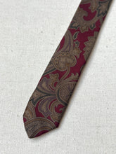 Carica l'immagine nel visualizzatore di Gallery, Cravatta vintage paisley Prochownick Made in Italy