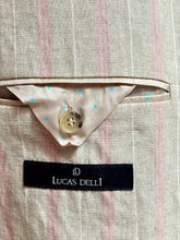 Charger l'image dans la galerie, Lucas Delli blazer à rayures en lin 52