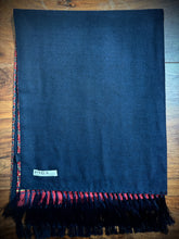 Charger l'image dans la galerie, Pica Milano foulard vintage double face en laine et soie Made in Italy