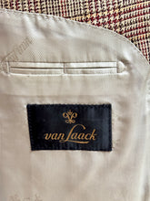 Lade das Bild in den Galerie-Viewer, Van Laack blazer à carreaux en laine lin et soie 52
