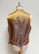 Charger l'image dans la galerie, Frederick Theak gilet de costume jaune en pure laine vierge Made in England 54