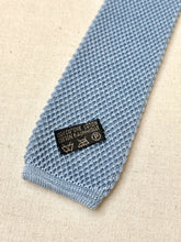 Lade das Bild in den Galerie-Viewer, Ermenegildo Zegna cravate tricot en pur coton Made in Italy