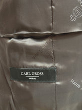 Lade das Bild in den Galerie-Viewer, Harris Tweed X Carl Gross gilet marron en pure laine vierge 54 FR