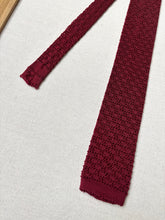 Načíst obrázek do prohlížeče Galerie, Lot de 5 cravates tricot vintage en laine et soie