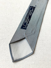 Charger l'image dans la galerie, A. Sulka & Company cravate bleue vintage en soie naturelle soie