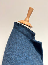 Afbeelding in Gallery-weergave laden, Harris Tweed X Printemps blazer vintage bleu femme 100% laine 38