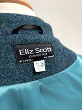 Load image into Gallery viewer, Harris Tweed X Eliz Scott manteau femme en tweed 100% laine 36 Made in England