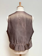 Charger l'image dans la galerie, Gilet de costume vintage en laine
