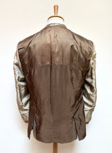 Lade das Bild in den Galerie-Viewer, Hugo Boss blazer marron beige en laine et lin Reda 52
