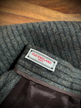 Charger l'image dans la galerie, Old England Paris pantalon rayé à pinces vintage en laine et cachemire Made in France