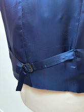 Charger l'image dans la galerie, Scapa costume bleu trois pièces 100% lin 48