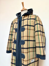 Charger l'image dans la galerie, Old England Paris manteau duffle-coat bleu en laine 54
