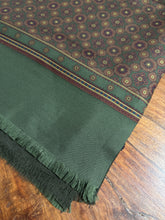 Load image into Gallery viewer, Morris foulard double face en laine soie Made in Italy