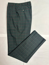 Charger l'image dans la galerie, Façonnable pantalon à pinces vintage à carreaux Made in Italy S