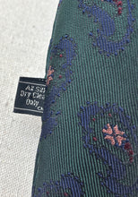 Charger l'image dans la galerie, Francesco Smalto Paris X Charles Hill cravate verte paisley Made in England
