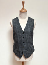Charger l'image dans la galerie, Suitsupply gilet Ferrara gris en laine lin et soie 48
