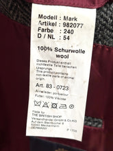 Load image into Gallery viewer, Harris Tweed X Charles Robertson blazer en laine à chevrons 54