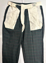 Charger l'image dans la galerie, Façonnable pantalon à pinces vintage à carreaux Made in Italy S