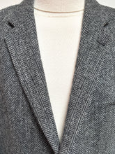 Load image into Gallery viewer, Harris Tweed X Charles Robertson blazer en laine à chevrons 54