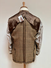 Charger l'image dans la galerie, Hackett London blazer à carreaux en laine lin et soie 40R/50R