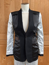 Charger l'image dans la galerie, Suistudio blazer femme en flanelle de laine Vitale Barberis Canonico 34R