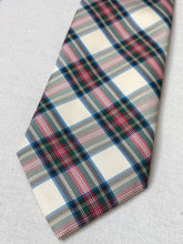 Charger l'image dans la galerie, Zanolini cravate tartan en soie Made in Italy