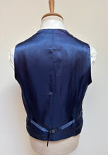 Charger l'image dans la galerie, Scapa costume bleu trois pièces 100% lin 48