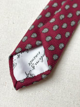 Charger l'image dans la galerie, A.Ugolini Firenze cravate bordeaux paisley en laine