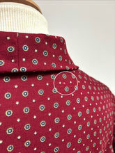 Carica l'immagine nel visualizzatore di Gallery, Vestaglia vintage in lana con collo a scialle Neri del Ponte Made in Italy L