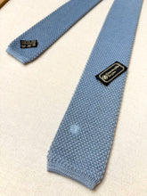 Lade das Bild in den Galerie-Viewer, Ermenegildo Zegna cravate tricot en pur coton Made in Italy