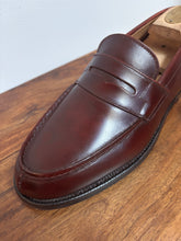 Carica l'immagine nel visualizzatore di Gallery, Bowen mocassins bordeaux en cuir lisse 7 UK/41 FR