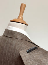 Lade das Bild in den Galerie-Viewer, Loro Piana Summertime blazer marron beige en laine lin et soie 52