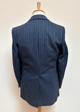 Charger l'image dans la galerie, Sportex by Dormeuil costume à rayures vintage trois pièces en pure laine M/48