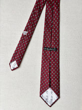 Charger l'image dans la galerie, A.Ugolini Firenze cravate bordeaux paisley en laine
