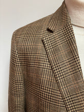 Charger l'image dans la galerie, Hackett London blazer à carreaux en laine lin et soie 40R/50R