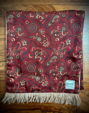 Charger l'image dans la galerie, Duggie Harmony foulard vintage double face Made in Great Britain
