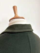 Charger l'image dans la galerie, Manteau croisé vintage polo coat en 100% laine 52