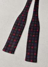 Charger l'image dans la galerie, Fully noeud papillon vintage en soie Made in Italy