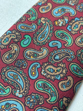 Charger l'image dans la galerie, Arnys Paris cravate vintage real madder Made in England