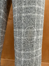 Charger l'image dans la galerie, Suistudio costume femme à carreaux Prince de Galles en laine et coton 34R